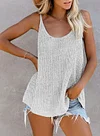 Summer Solid knitting Camis