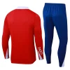 2025/2026 Psg Paris Saint-Germain Half-Pull Training Suit Red Set