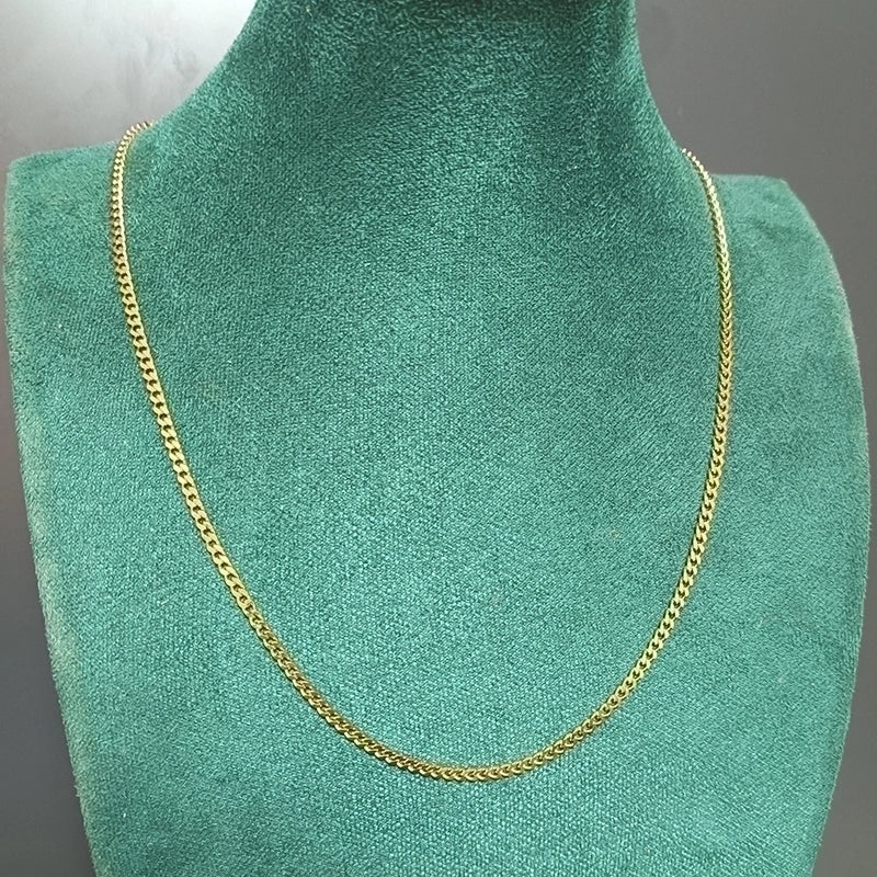 Titanium Steel 18K Gold Plated Minimalist Plating Solid Color Necklace