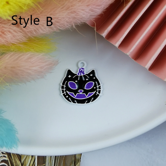 Bulk 10 30 Halloween Skull Charm Pendant,Pumpkin Skeleton Charms For Handmade Earring Necklace Bracelet Jewelry
