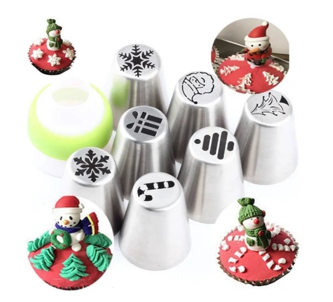(💥49% OFF--Last Day Sale)--🎄Christmas Nozzles Set--BUY 2 SETS GET 10% OFF
