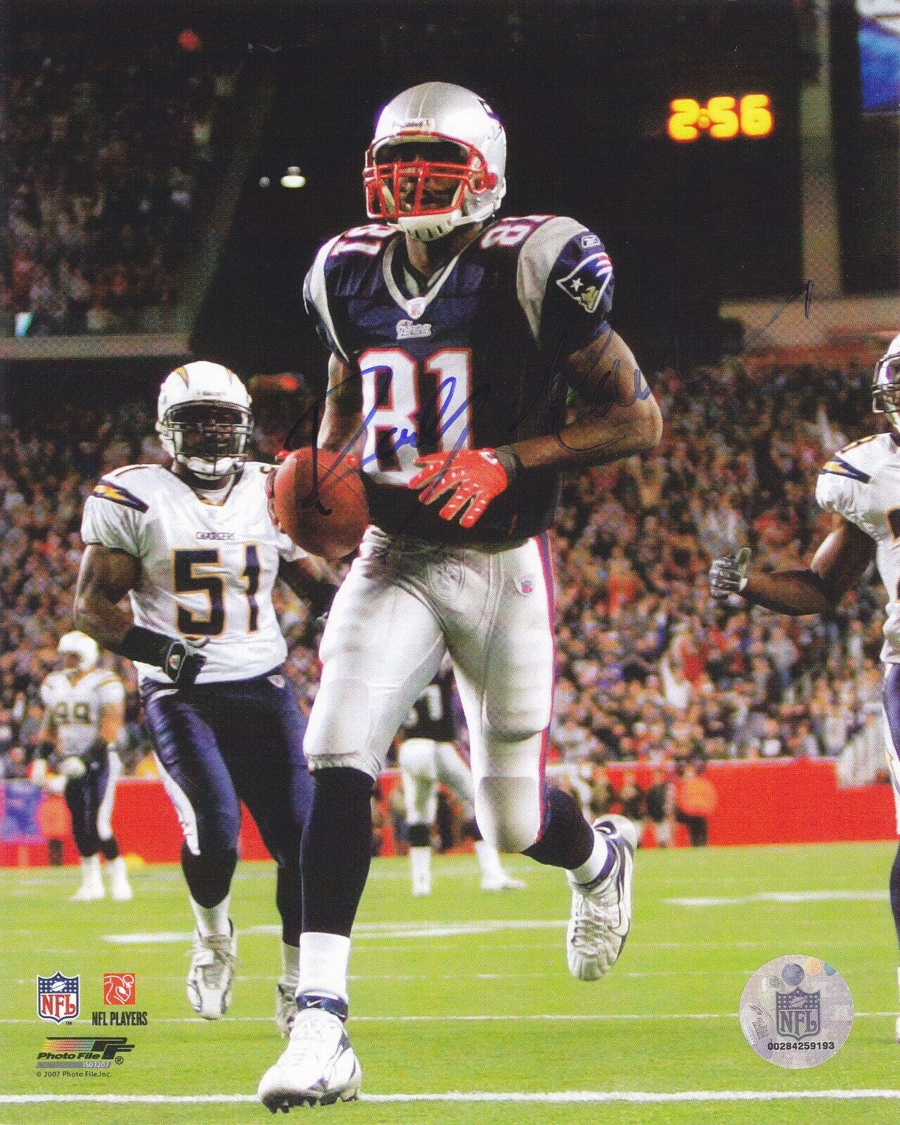 RANDY MOSS - PATRIOTS Autographed Signed 8x10 Reprint Photo Poster painting !