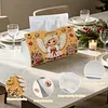 Xmas Angel DIY Pearl Diamond Painting PU Cover Tissue Holder Kit Pearl Art Painting Decoration for Home & Gifts