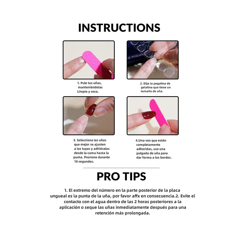 Churchf A Simple Pink Flash Powder Line Exquisite Diamond Ins Wind Nail Patch Fake Nail Patch