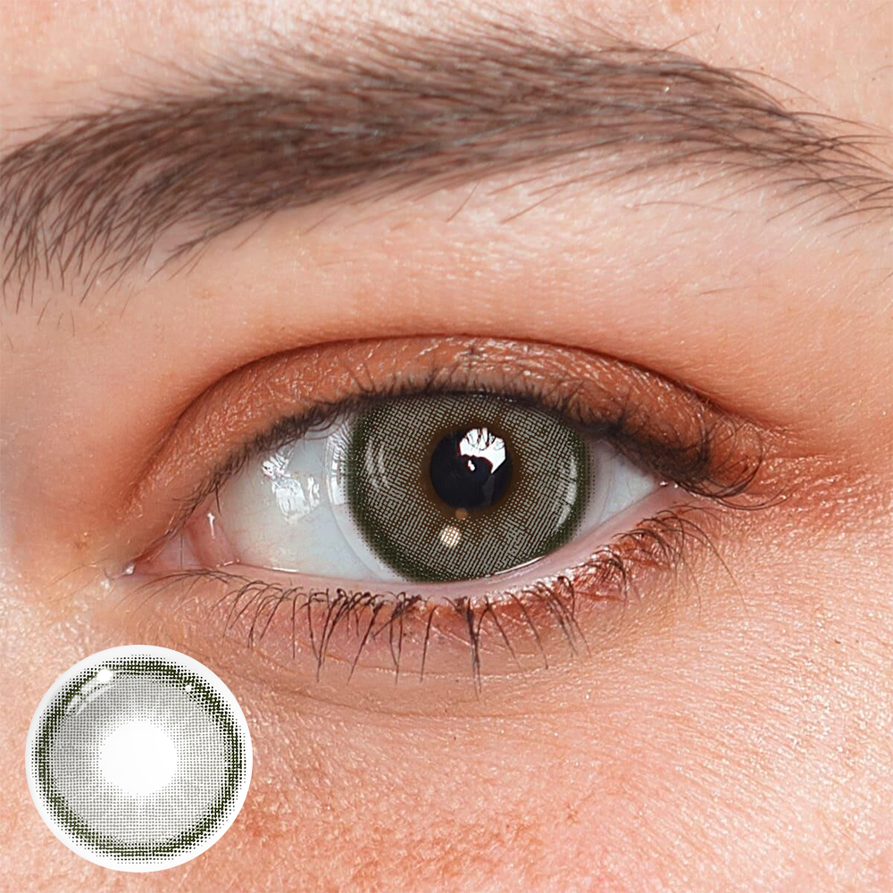 Rainbow Bassia Gray Coloured Contact Lenses