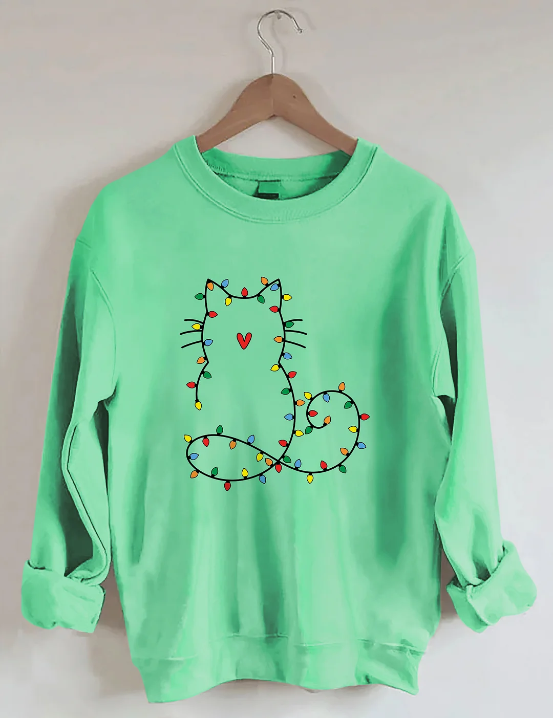 Cute Cat Christmas Sweatshirt