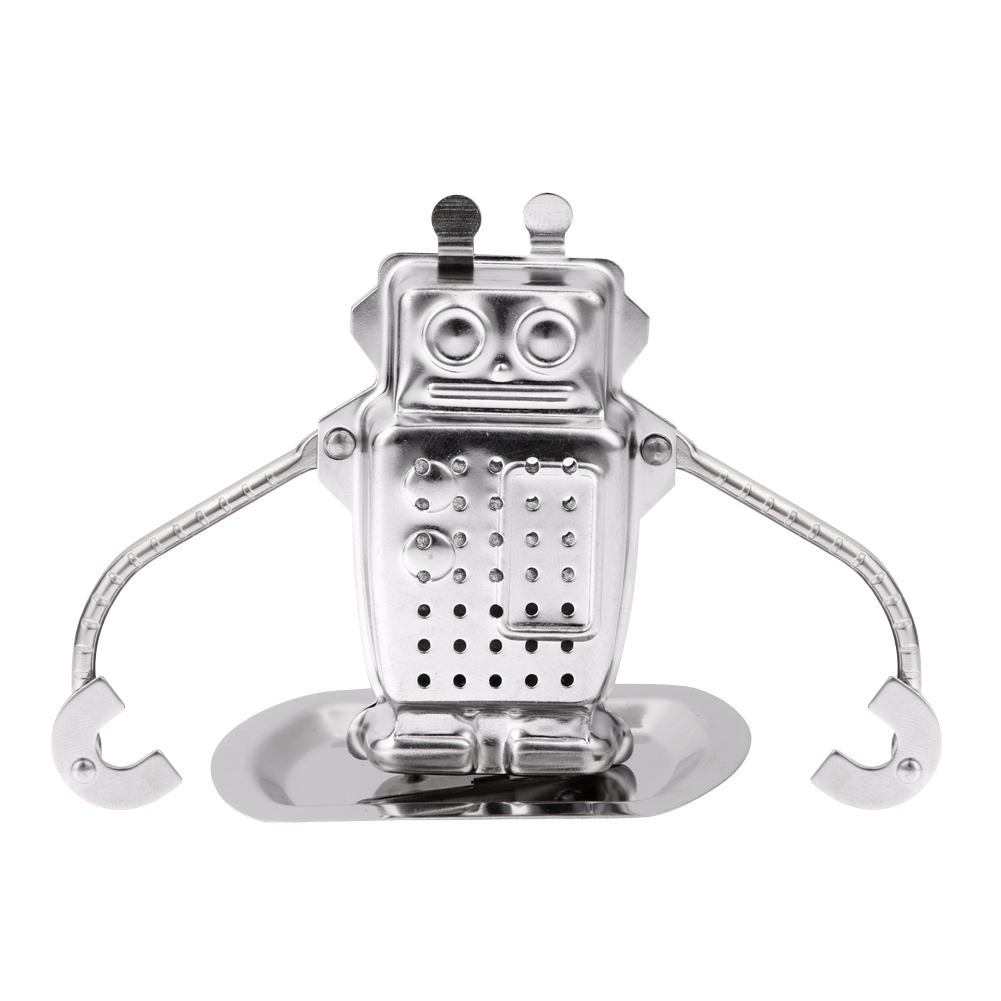 

Robot Tea Loose Leaf Diffuser Infuser Strainer Herbal Spice Filter, 501 Original