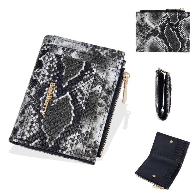 Women’s Animal Pu Leather Zipper Wallets