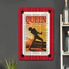 Queen - Panneaux en &eacute;tain m&eacute;tallique(20*30cm/30*40cm) - Musique