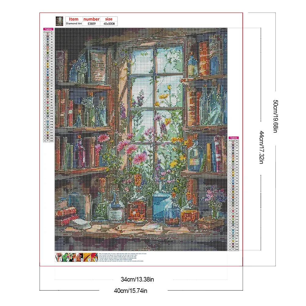 Diamond Painting - Full Round Drill - Plants(Canvas|40*50cm)