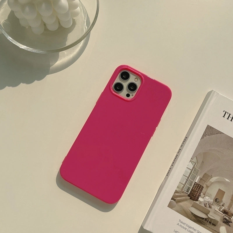 Minimalist Solid Color Tpu Phone Cases