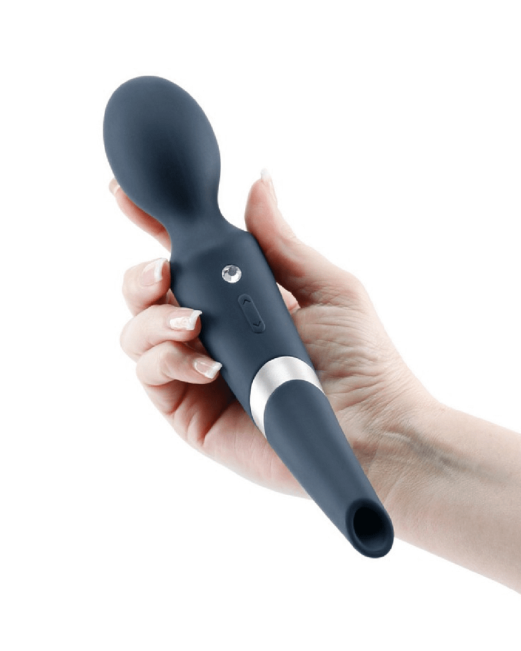 pornhint Pornhint Sugar Pop Aurora Double Ended Air Pulsation Vibrator - Blue