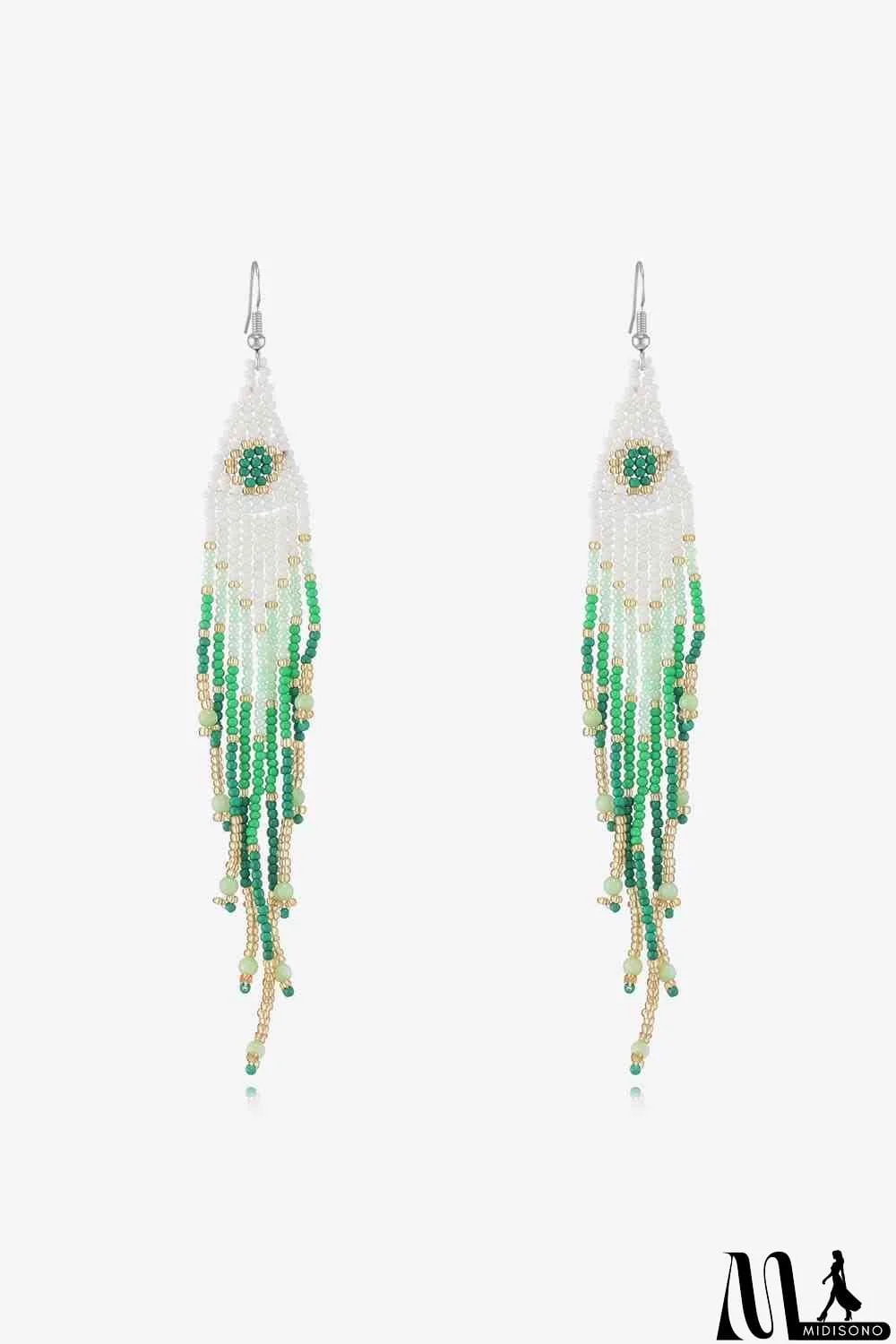 MidiSono - Beaded Dangle Earrings
