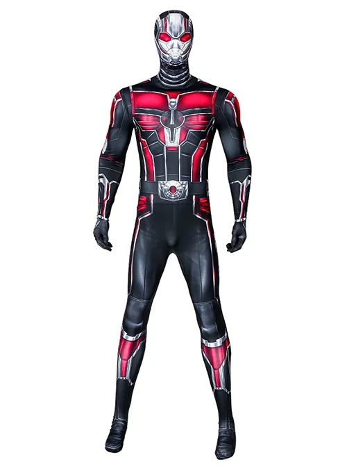 Ant-Man Printing Jumpsuit Movie Ant-Man 3 Cosplay Costume