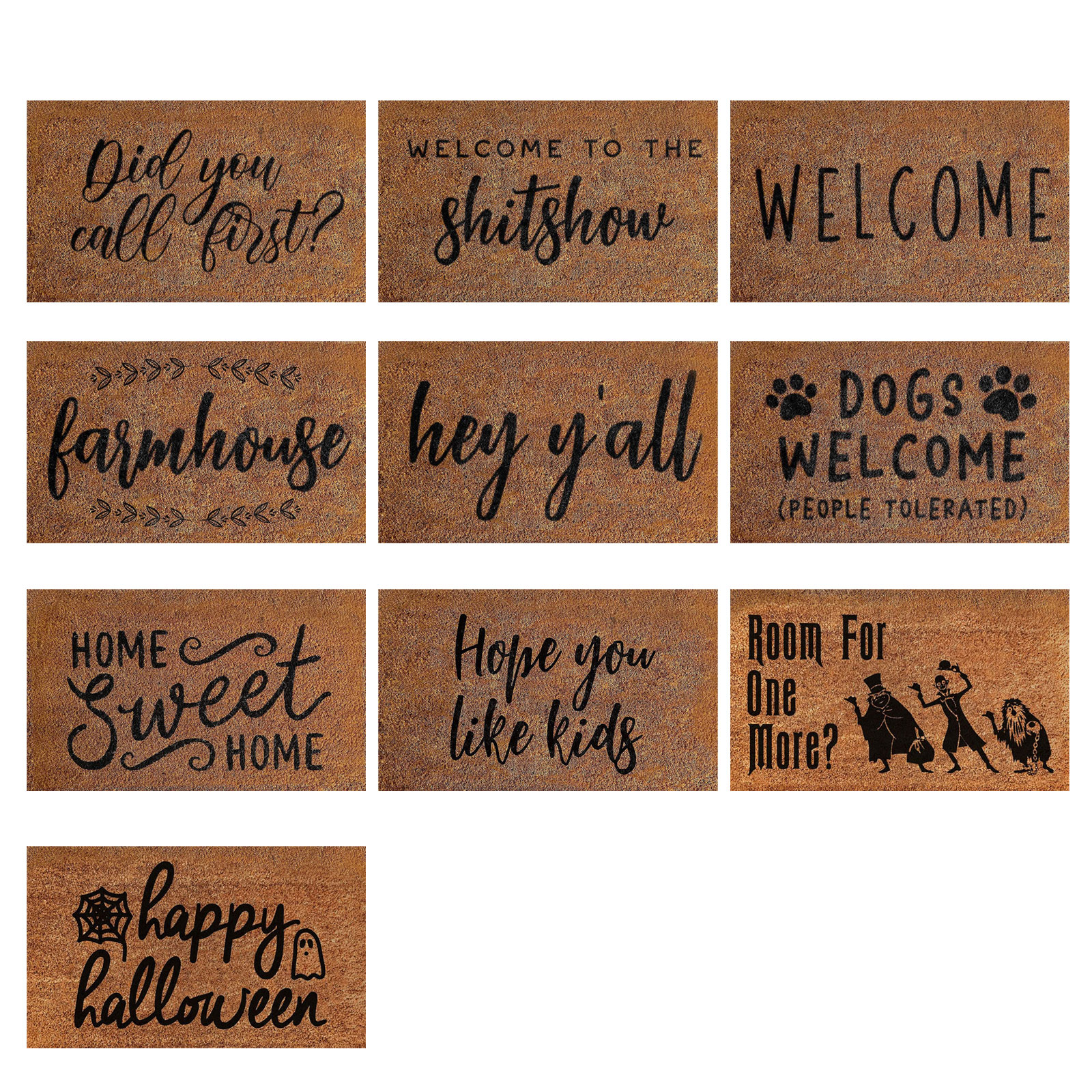 

Floor Door Mat - 60x40cm Entrance Welcome Rug Soft Plush Entry Doormat, 13, 501 Original