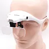 Head Magnifying Glass 5 Detachable Lens Hands Free Magnifier for Reading Repair