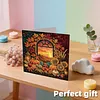 12pcs Autumn Harvest Diamond Art Greeting Cards DIY 12 Pack with Envelopes