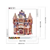 Diamond Painting-DIY Crystal Rhinestone Xmas Cottage（40x40cm）