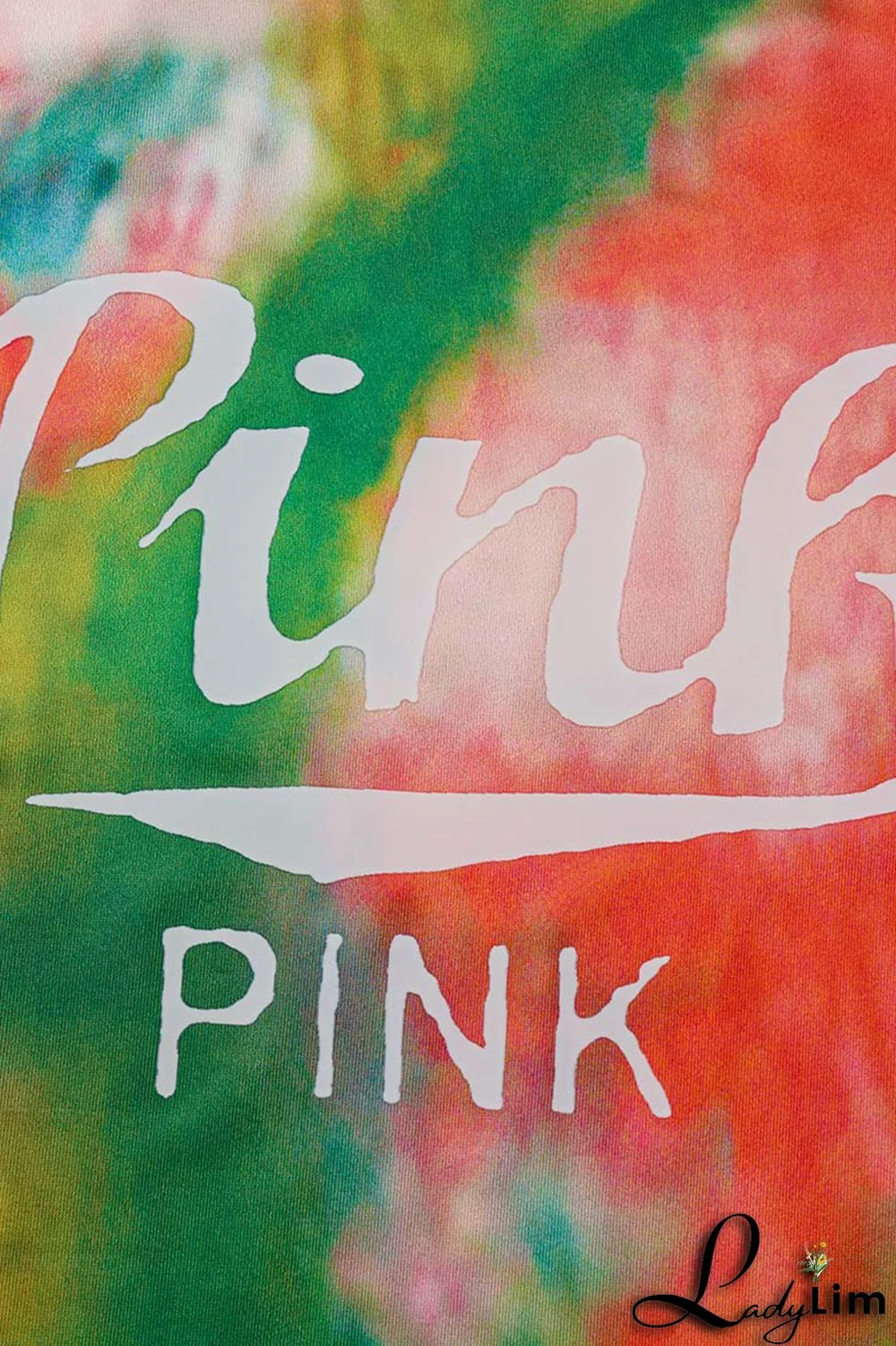 Purple Fashion Casual Letter Print Tie-dye O Neck Short Sleeve Dress Dresses