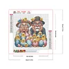 Diamond Painting -DIY Full Round Drill Easter Couple