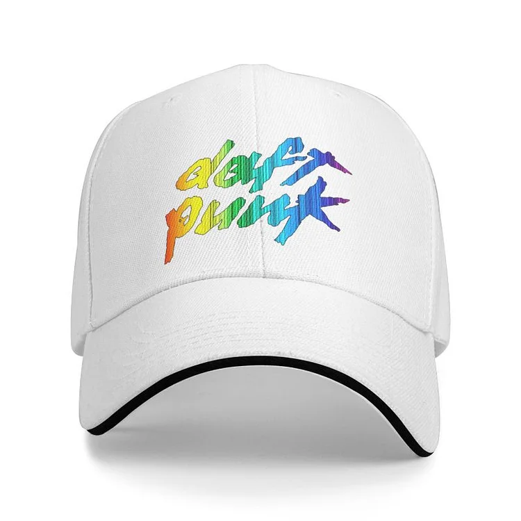Punk Colorful Punk Art Baseball Cap for Women Men Breathable Dafts Electronic Music Dad Hat Performance
