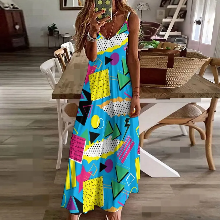 bright colored beach dresses Banana Beach Dress - Vibrant Summer Dress | Playful Design main image 0