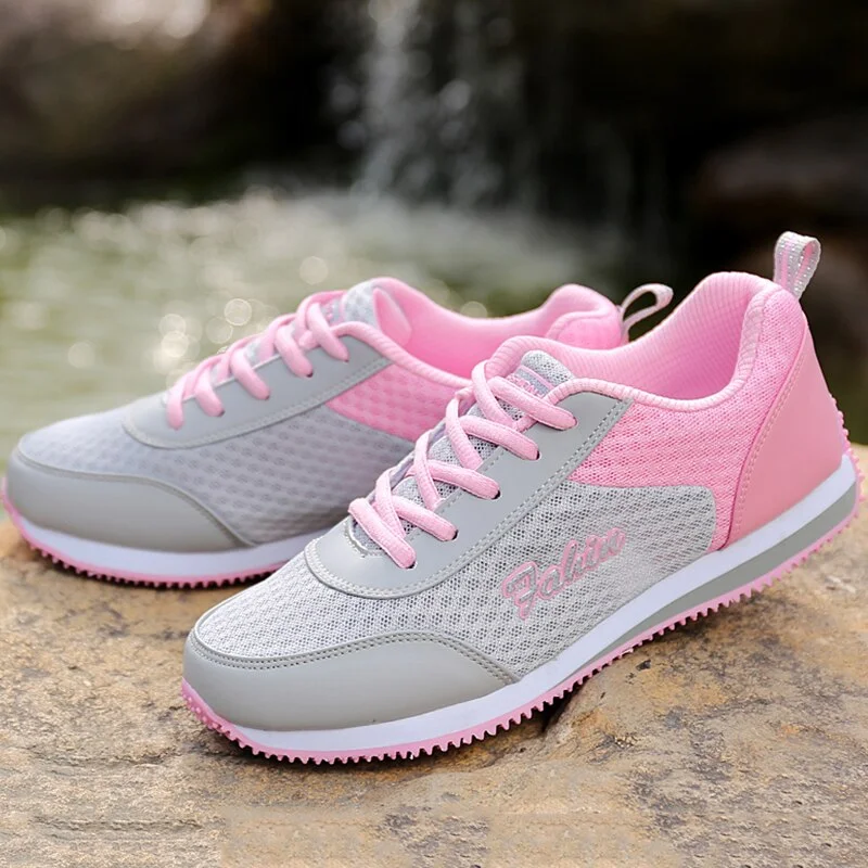 2021 New Woman Casual Shoes Breathable Women Shoes Mesh Female Fashion Sneakers Women Chunky Sneakers Shoes Sapato Feminino