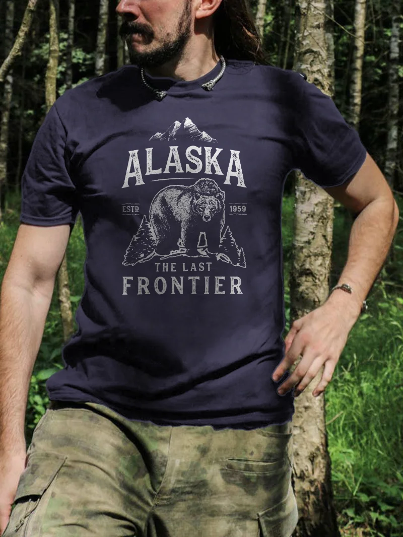 Alaska The Last Frontier T-Shirt in  mildstyles