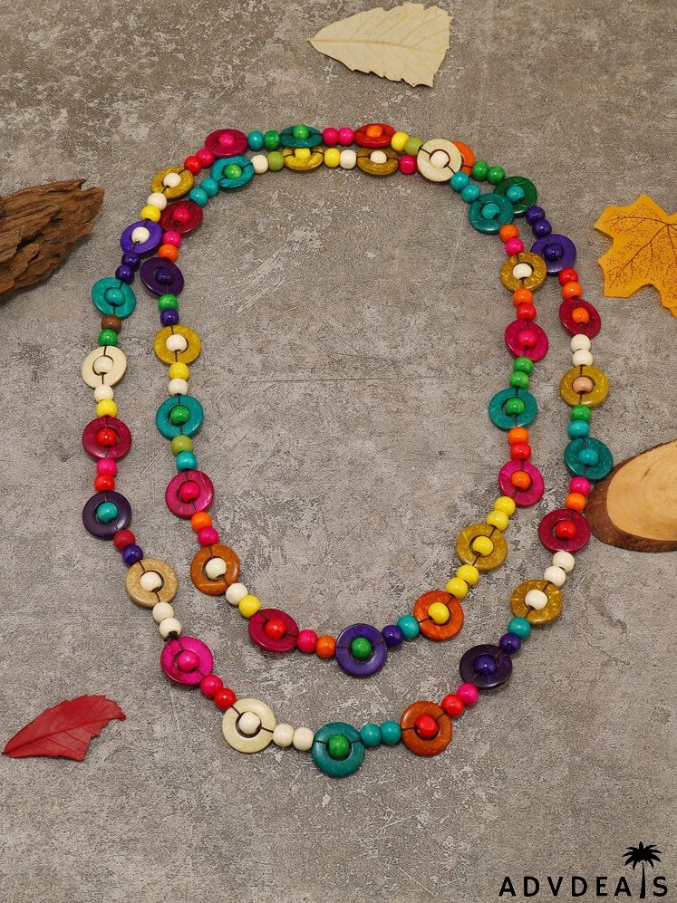 Colorful Beaded Necklaces