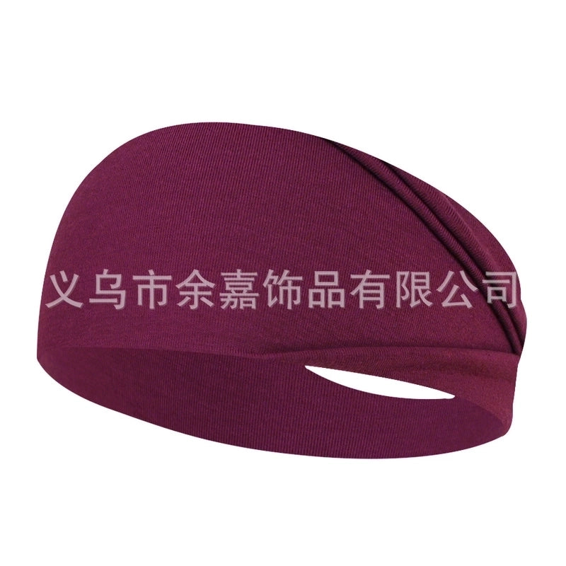 Fashion Solid Color Cloth Hair Band 1 Piece