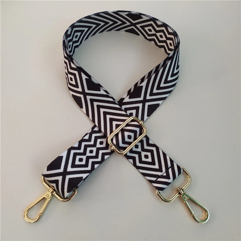 New Colorful Wide Shoulder Straps Purse Accessories Strap Adjustable Shoulder Messenger Bag Long Strap Replacement Burden Reduction Bag Strap