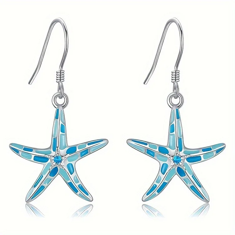 Oil-Dripping Starfish On The Summer Beach