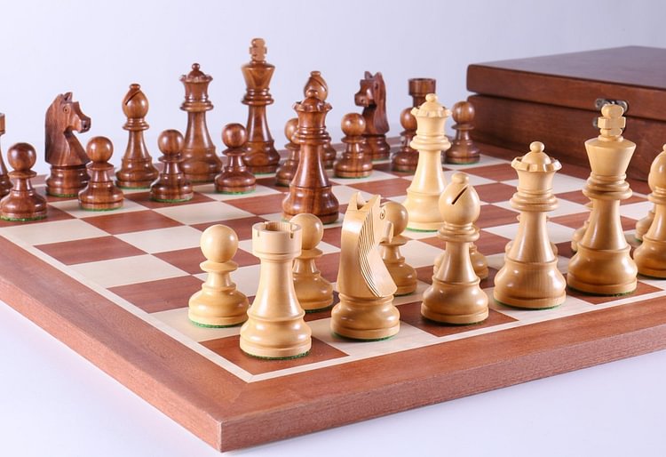 Timeless Chess Set With Storage Box