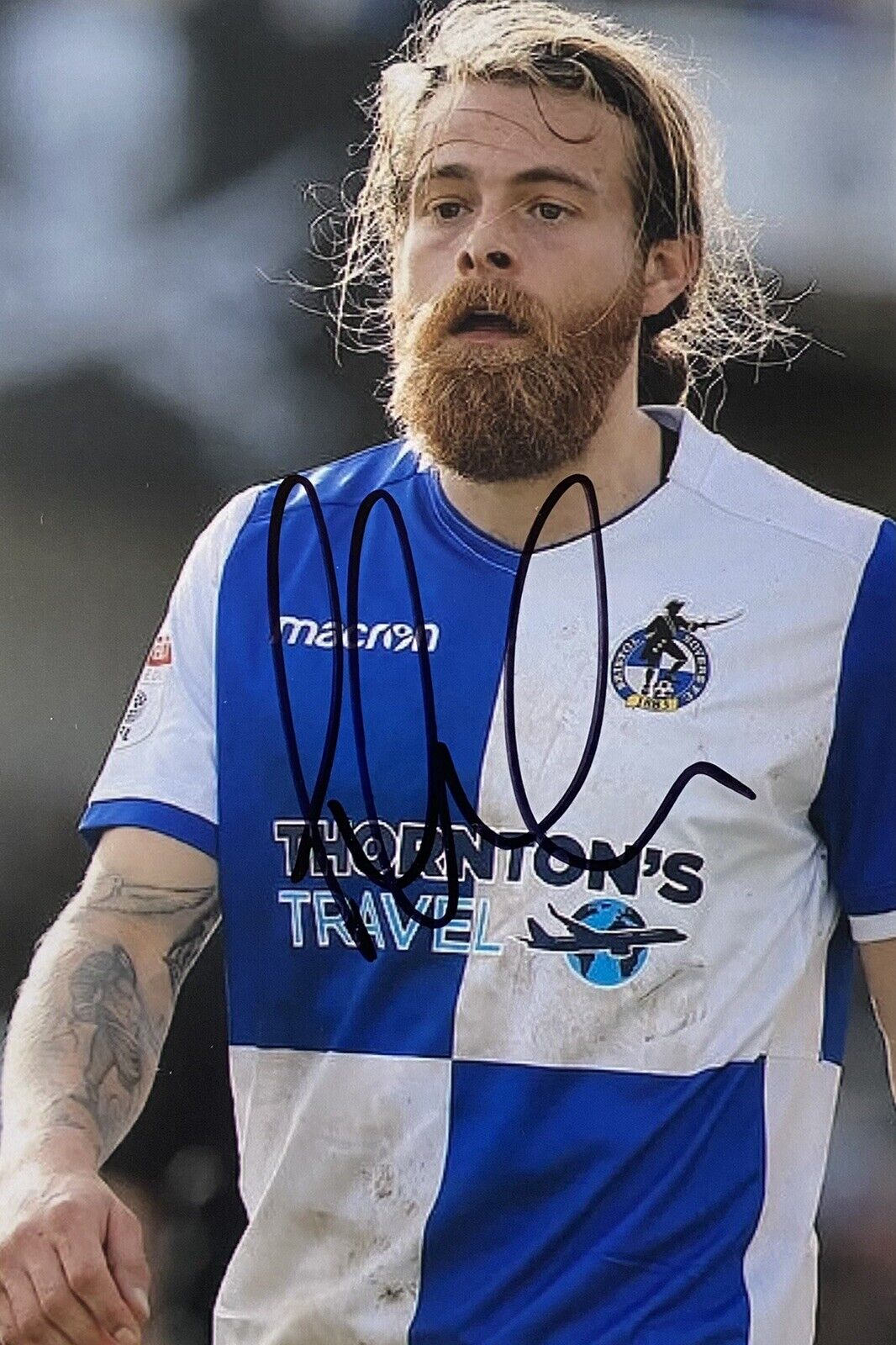 Stuart Sinclair Genuine Hand Signed Bristol Rovers 6X4 Photo Poster painting