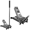 [US Local Warehouse] 3T Horizontal Hydraulic Jack Adjustable Dual Pumps Hydraulic Lift Auto Repair