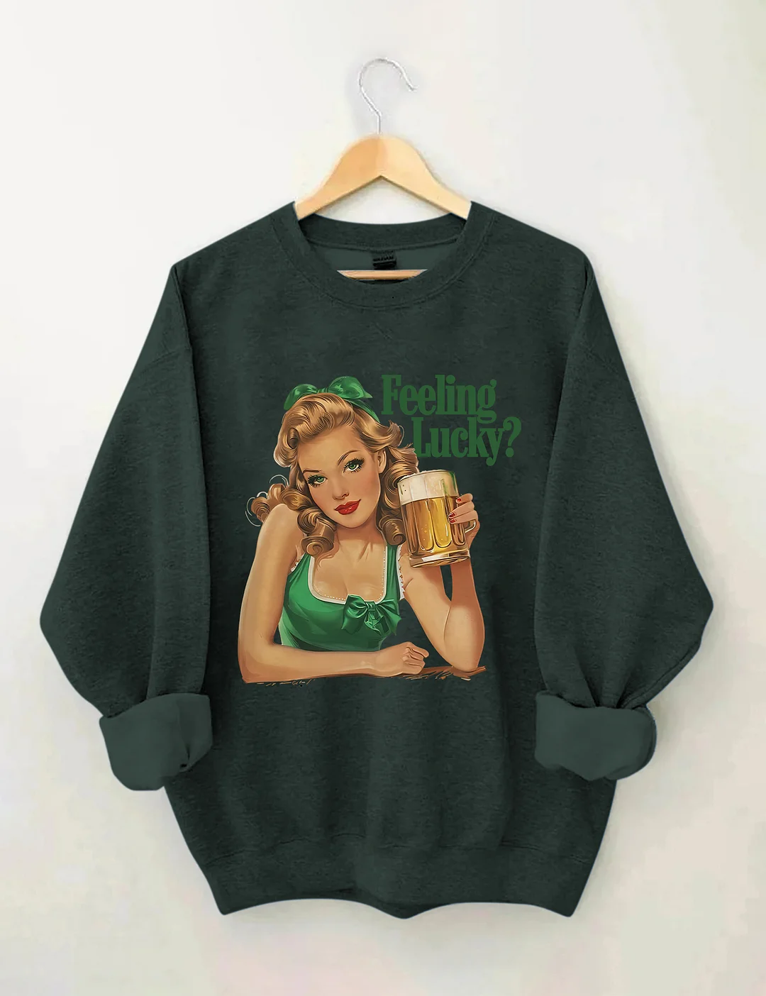 Feeling Lucky St Patrick’s Day Sweatshirt 