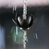 Lotus Rain Chain Rain Catcher Chain Outdoor Garden Hanging Rain Catcher Cups