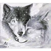 Wolf - 9CT Full Beaded Cross Stitch Kit(48x41cm)