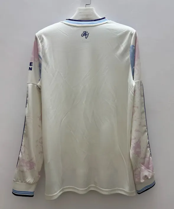 2025/2026 Long Sleeve Aston Villa Third Away Football Shirt 1:1 Thai Quality