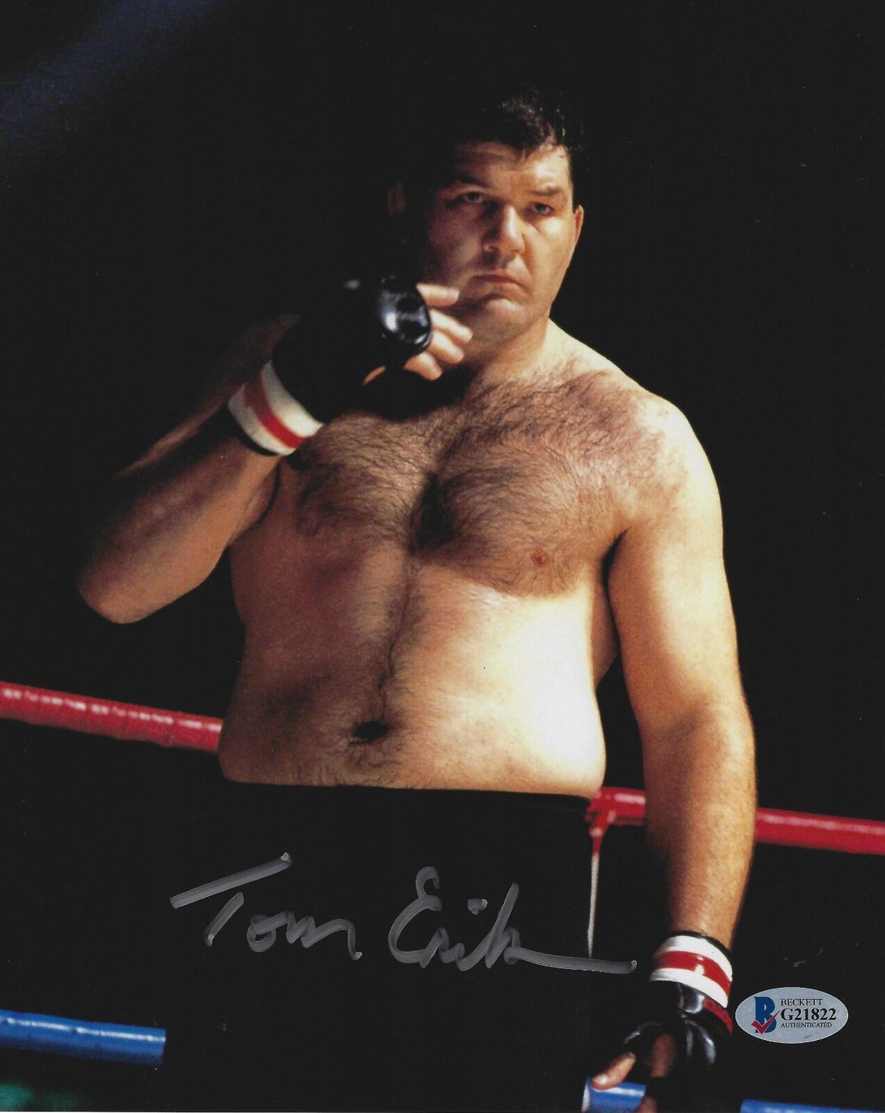 Tom Erikson Signed 8x10 Photo Poster painting BAS Beckett COA Pride FC 11 Picture Autograph UFC