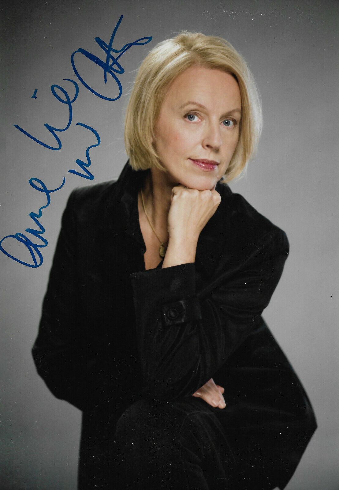 Anne Sofie von Otter Opera signed 8x12 inch Photo Poster painting autograph