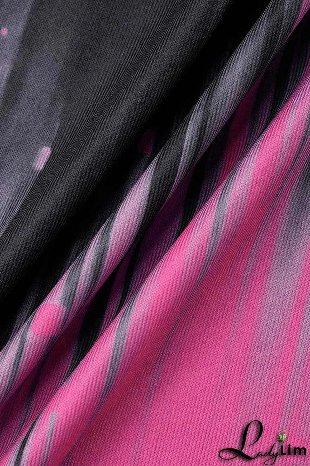 White Black Sexy Casual Print Backless V Neck Sling Dress