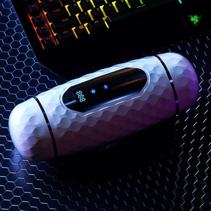 Sex Toys for Men Automatic Male Masturbator with 12 Push and Vibration Mode Pump - Easy to Clean