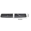 Pair Set Passat Lower Grille Without Fog Light Holes Front Bumper Fog Lamp Light Grille Cover Replacement Parts for Volkswagen B8 US Version 2016 2017 2018
