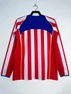 2004/2005 Retro Long Sleeve Atletico Madrid Home Soccer Jersey 1:1 Thai Quality