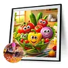 Peinture diamant drill rond fruits aux grands yeux-40*40cm