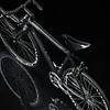 3D Printed Breathable Shock Absorption Hollow Bike Saddle for Road Bike (Nylon)