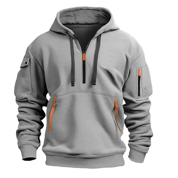  Men's Hooded Pullover