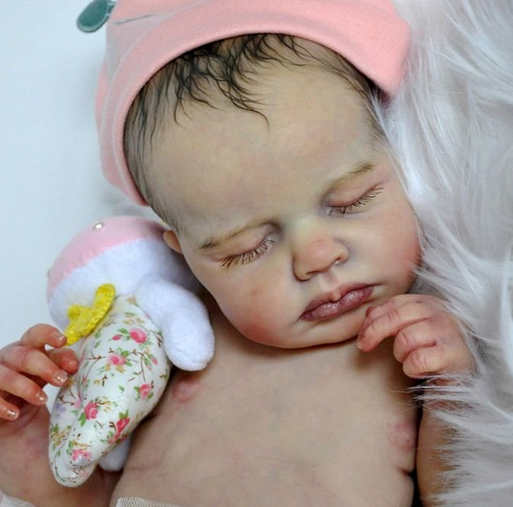 Lilah Fully Squishy Baby Girl That Look Like a Real Baby Rebornartdoll® RSAW-Rebornartdoll®