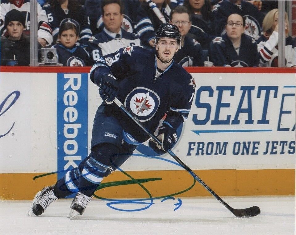 Winnipeg Jets Nic Petan Autographed Signed 8x10 NHL Photo Poster painting COA G